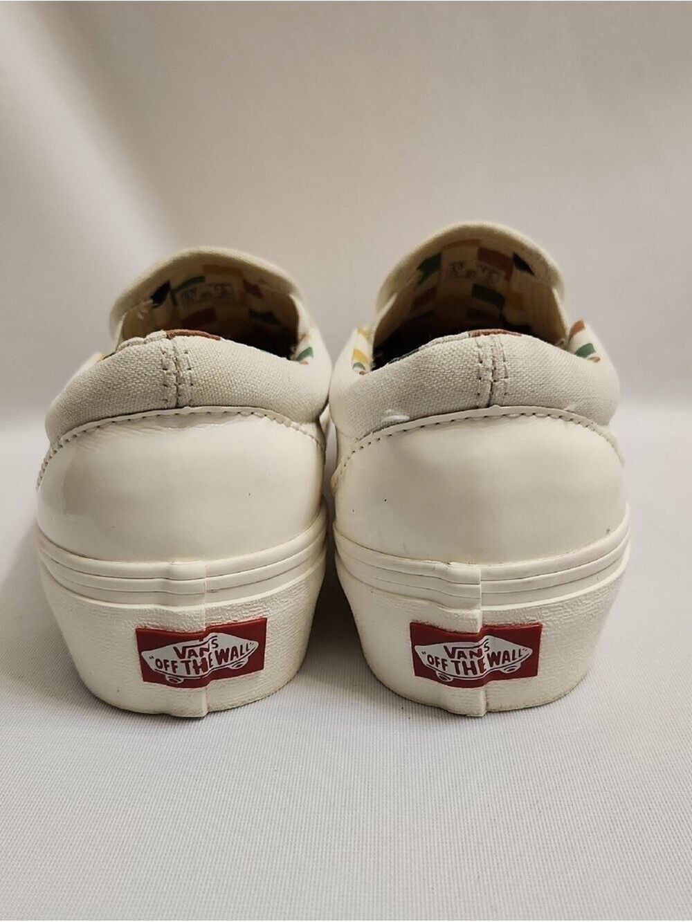 Vans × Karina Rozunko Heart Slip-on Platform Sneakers (W Size 5.5) - Picture 8 of 14